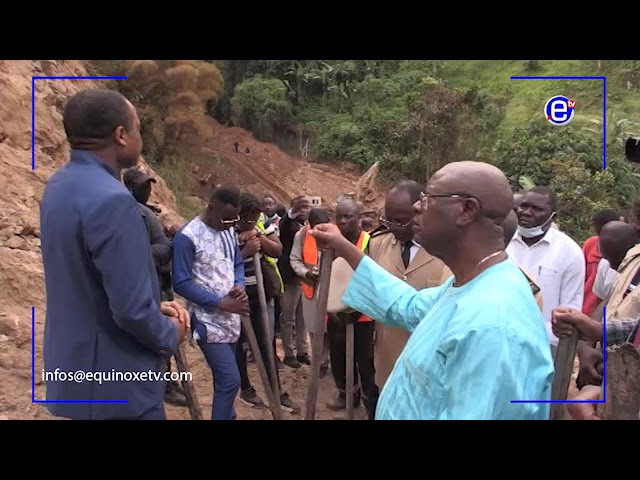 ⁣FALAISE DE DSCHANG: LE GOUVERNEMENT ANNONCE LA FIN DES FOUILLES - EQUINOXE TV