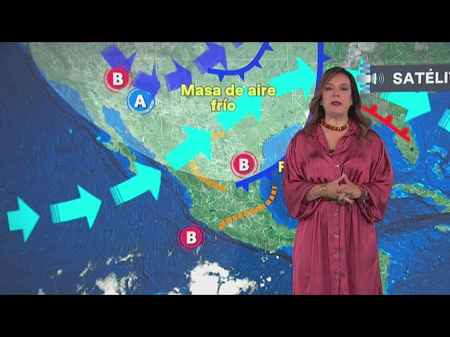 ⁣Clima Hoy en México del 19 de Noviembre de 2024 con Raquel Méndez: Llegada de Masa de Aire Ártico