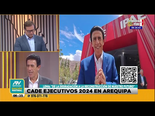 ⁣La CADE Ejecutivos 2024 se realizará en Arequipa