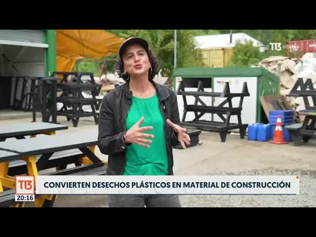 ⁣Pock: Convierten desechos plásticos en material de construcción