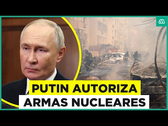 ⁣Putin autoriza uso de armas nucleares en respuesta a Ucrania