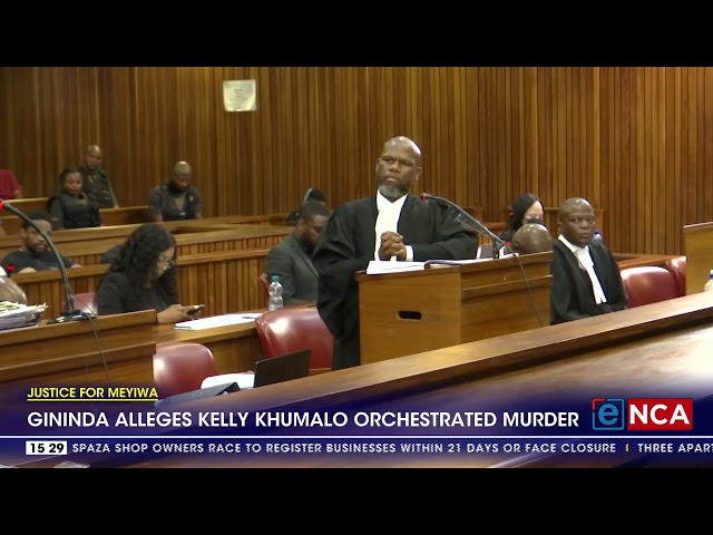 ⁣Police investigator, Gininda alleges Kelly Khumalo orchestrated Senzo Meyiwa murder