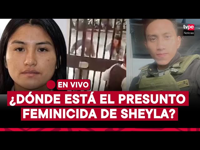 ⁣EN VIVO I Feminicidio en Comas: ¿dónde está el presunto asesino de Sheyla Cóndor?