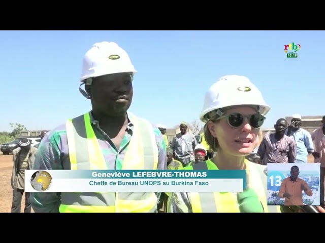 ⁣Cérémonie de lancement des travaux de construction d’une centrale photovoltaïque à Bané.