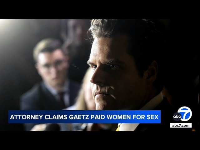 ⁣Matt Gaetz allegedly flew 2 women to New York, paid them for sex