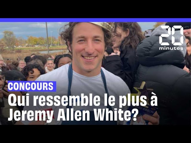 ⁣Un concours de sosies de Jeremy Allen White organisé à Chicago... Le prix remporté est surpren...