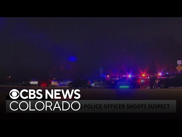 ⁣Littleton police officer shoots suspect during attempted traffic stop