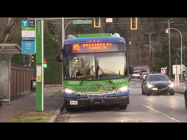 ⁣Burnaby city council approves Hastings Street bus lanes