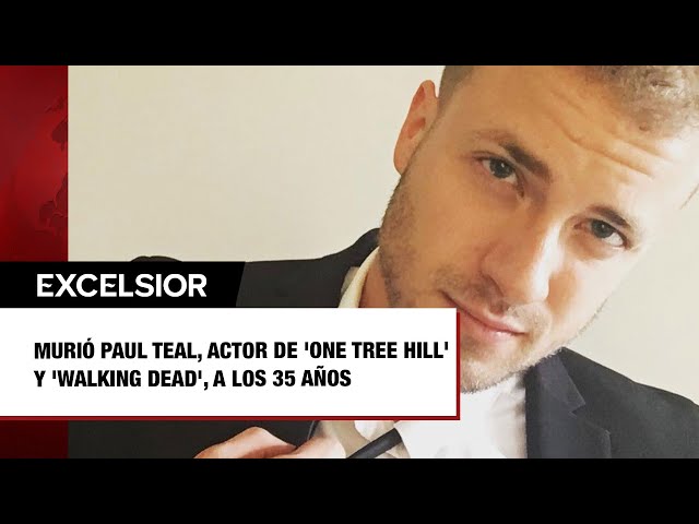 ⁣Murió Paul Teal, actor de 'One Tree Hill' y 'Walking Dead', a los 35 años