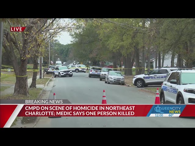 ⁣One killed in shooting at apartment complex in NE CLT