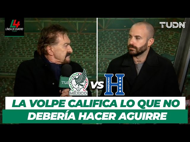 ⁣El ANÁLISIS de La Volpe ❌ Los errores que Aguirre NO DEBE cometer ante Honduras | TUDN