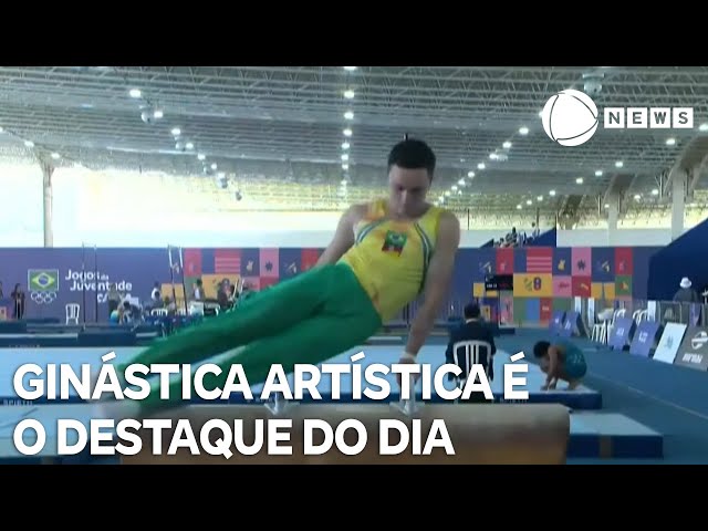 ⁣Jogos da Juventude 2024: Ginástica artística é destaque nas competições de hoje