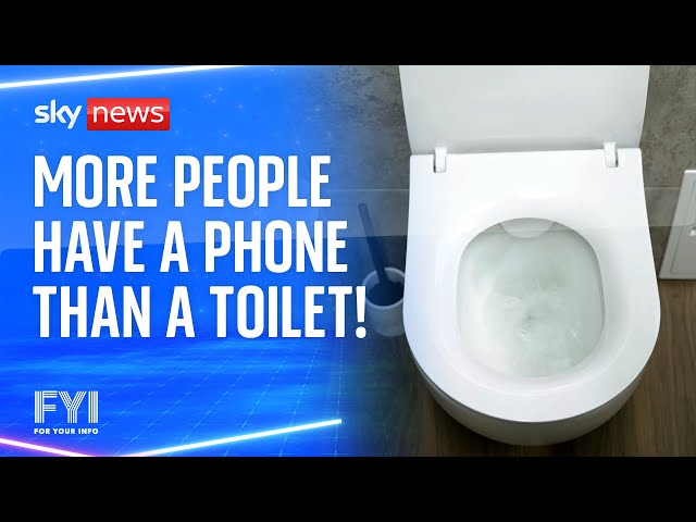 ⁣FYI: United Nations calls for 'safe toilets for all' on World Toilet Day