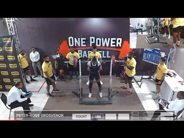 ⁣Lone Bajan impresses at powerlifting classic