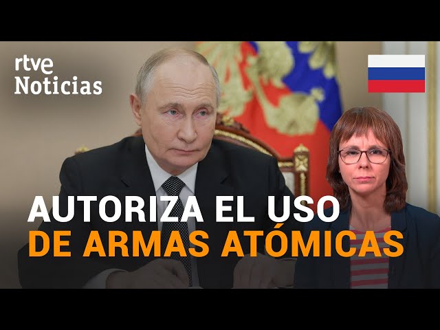 ⁣RUSIA: PUTIN aprueba la NUEVA DOCTRINA NUCLEAR RUSA que PERMITE el EMPLEO de ARMAMENTO ATÓMICO |RTVE