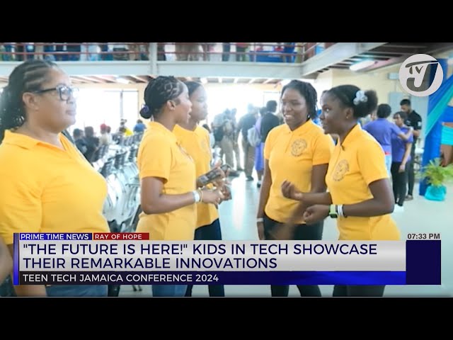 ⁣'The Future is here' Kids in Tech Showcase their Remarkable Innovations | TVJ News