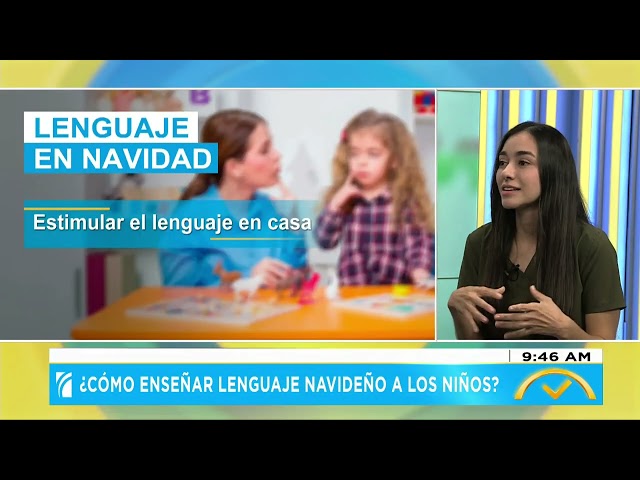 ⁣¿Cómo enseñarle el lenguaje navideño a los niños?