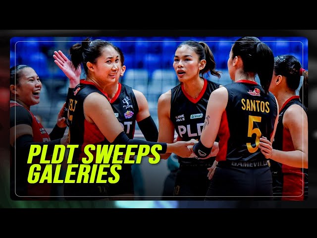 ⁣PLDT grabs second win, sends Galeries to 0-3 record