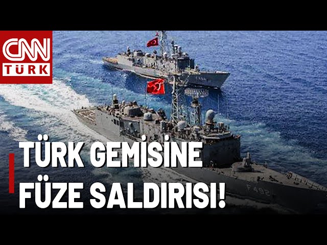 ⁣SON DAKİKA  Türk Gemisine Füze Saldırısı!