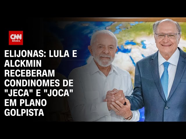 ⁣Elijonas: Lula e Alckmin receberam codinomes de "Jeca" e "Joca" em plano golpist