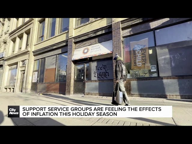 ⁣Support service groups in Winnipeg struggle with inflation