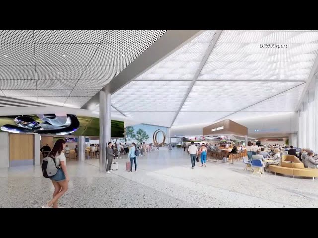 ⁣Construction starts on $5 billion expansion of DFW Airport: Terminal F breaking ground