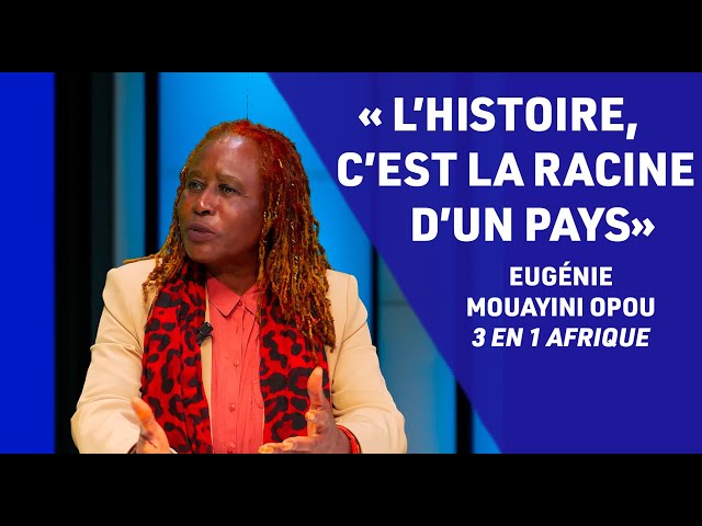 ⁣"Le collier du roi Makoko fait partie de notre histoire", Eugénie Mouayini Opou dans 3 en 