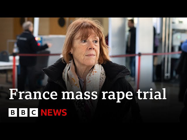 ⁣Gisèle Pelicot condemns men accused in France mass rape trial | BBC News