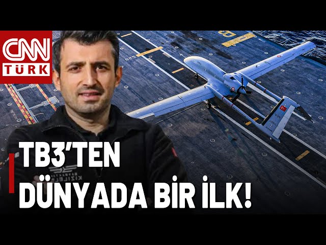 ⁣Selçuk Bayraktar Paylaştı! TB3 Kısa Pistli Gemiden İniş Kalkış Yapabilen İlk İHA Oldu...