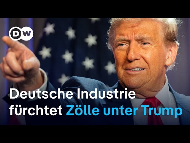 ⁣Trump droht mit Einfuhrzöllen: Wie reagiert die deutsche Wirtschaft? | DW Nachrichten