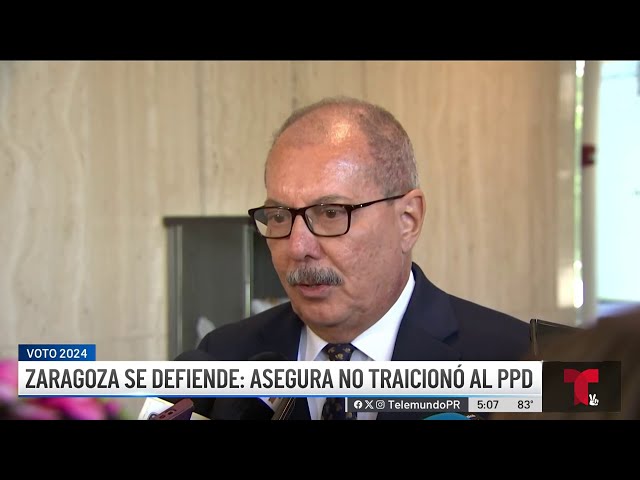 ⁣Juan Zaragoza: "Servirle al país nunca es un acto de traición"