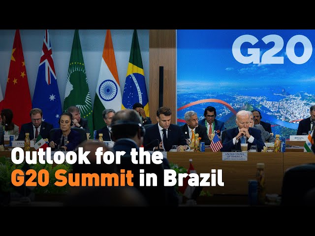 ⁣Outlook for the G20 Summit in Brazil