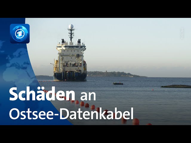 ⁣Schäden an Datenkabel: Schweden leitet Sabotage-Ermittlungen ein