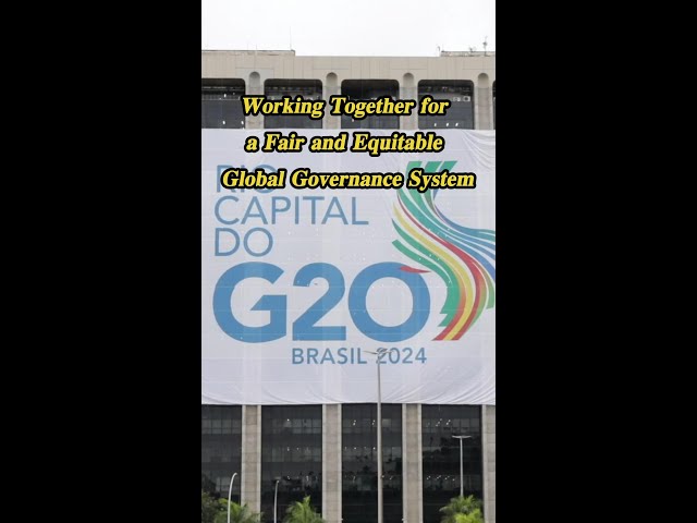 ⁣Working Together for a Fair and Equitable Global Governance System