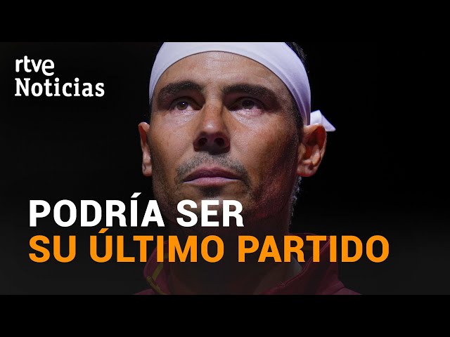 ⁣COPA DAVIS: RAFA NADAL cae ante VAN DE ZANDSCHULP en DOS SETS en su ÚLTIMO TORNEO PROFESIONAL | RTVE