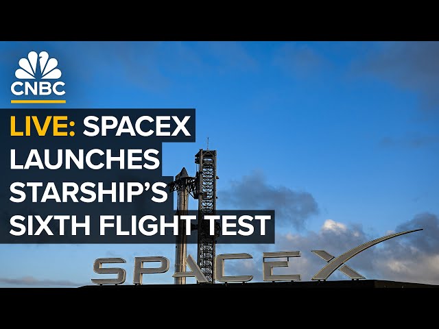 ⁣LIVE: Watch SpaceX launch Starship's sixth test flight — 11/19/2024