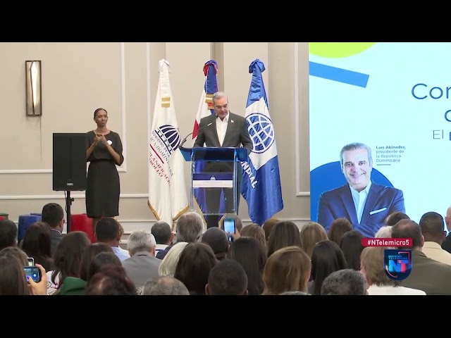 ⁣Presidente Abinader inaugura Congreso Internacional de Sociedad Civil