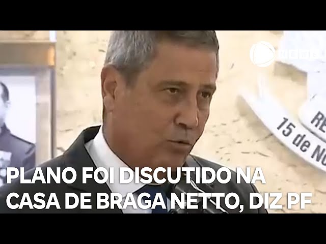 ⁣Plano para matar Lula, Alckmin e Moraes foi discutido na casa de Braga Netto, diz PF