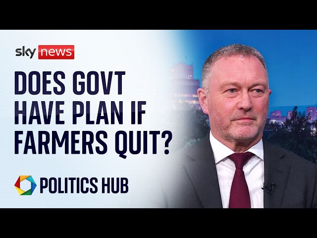 ⁣Farmers protests: Does the government have a contingency plan for UK food supply?