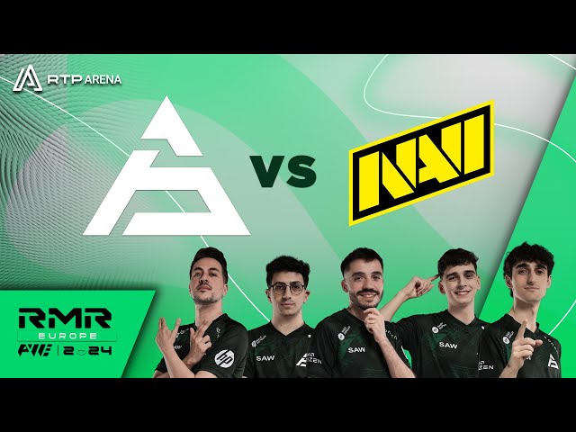 ⁣SAW vs NAVI (2-2) | PW World Shanghai Major 2024 | RMR Europa A