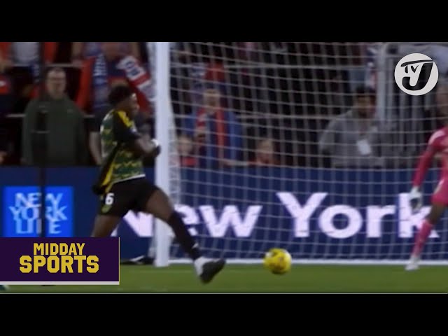 ⁣Reggae Boyz Lose to USA 4-2 in Nations League 2nd Leg Quarterfinal #tvjmiddaysports