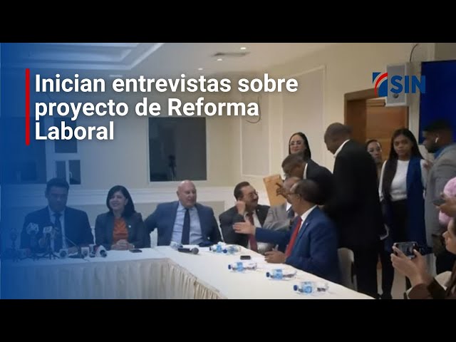 ⁣Inician entrevistas sobre proyecto de Reforma Laboral