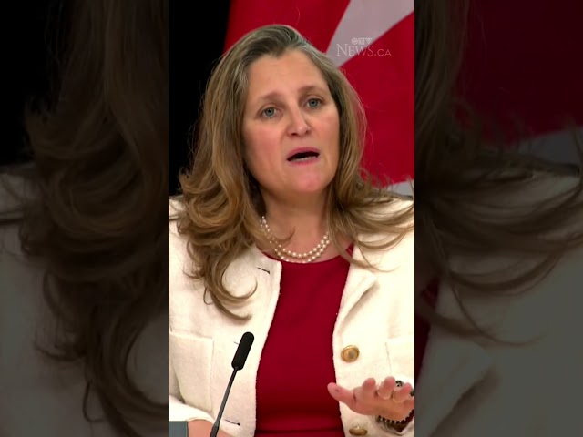 ⁣Freeland: concerns Mexico serving as backdoor to China