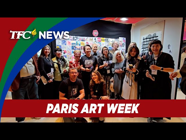 ⁣Mga obra ng mga Pinoy artist ibinida sa Paris Art Week 2024 | TFC News France