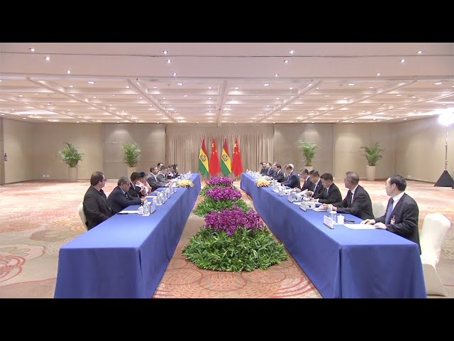 ⁣Xi Jinping: China ready to take strategic partnership with Bolivia to new heights