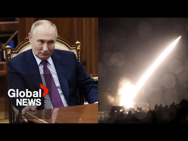 ⁣Putin signs new nuclear doctrine as Ukraine hits Russia with US long-range missiles for 1st time