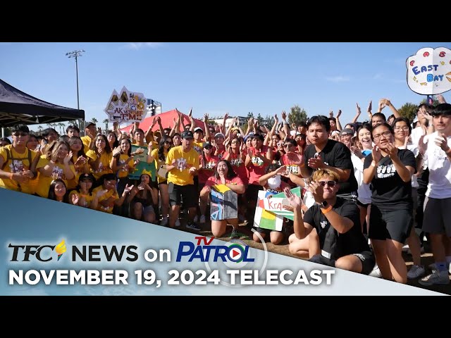 ⁣TFC News on TV Patrol | November 19, 2024