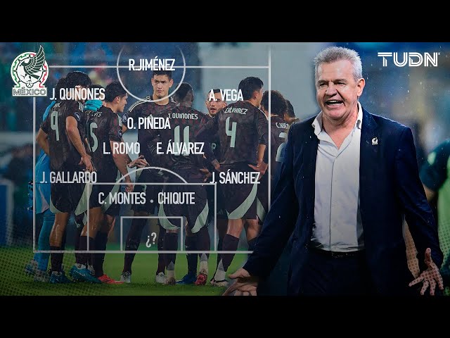 ⁣¿Remontada?  El POSIBLE XI INICIAL de México para enfrentar a Honduras | TUDN