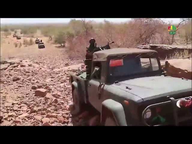 ⁣Actualité AES : le point des opérations menées par les FAMa dans la région de Bandiagara