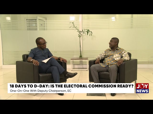 ⁣Is the Electoral Commission Ready -  One-on-one with Deputy EC Chair Dr Bossman Asare || PM Express